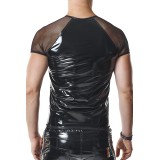 PVC Herren T-Shirt RMSandroRBW schwarz von Pride Festih Line | Fesselliebe.de