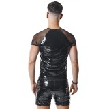 PVC Herren T-Shirt RMSandroRBW schwarz von Pride Festih Line | Fesselliebe.de