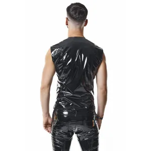 PVC Herren Weste RMTaddeoRBW schwarz von Pride Festih Line