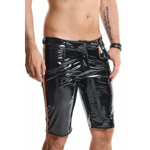 Herren PVC Shorts RMUmbertoRBW schwarz von Pride Festih Line