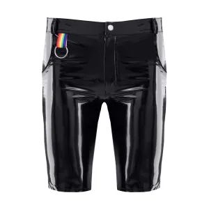 Herren PVC Shorts RMUmbertoRBW schwarz von Pride Festih Line