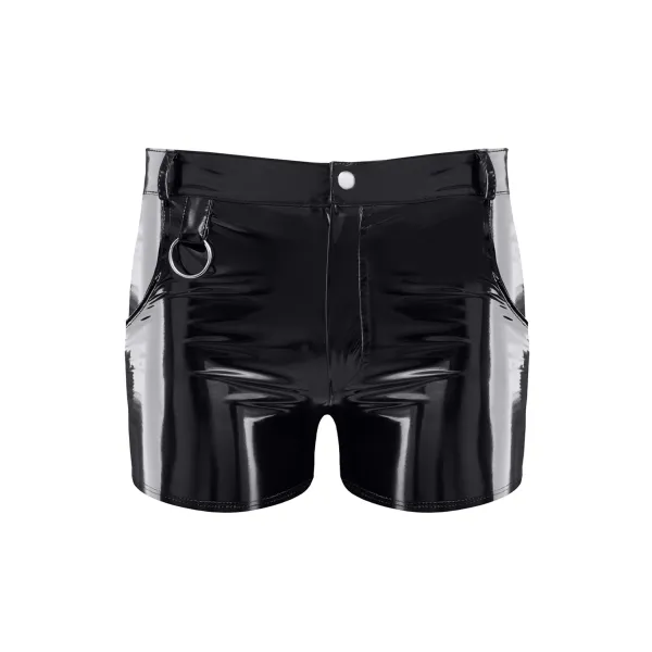 Herren PVC Shorts RMFabianoPVC schwarz von nextGEN Collection | Fesselliebe.de