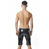 Herren PVC Shorts RMFlavioPVC schwarz von nextGEN Collection | Fesselliebe.de