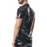 PVC Herren T-Shirt RMLeonardoPVC schwarz nextGEN Collection | Fesselliebe.de