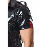 PVC Herren T-Shirt RMLeonardoPVC schwarz nextGEN Collection | Fesselliebe.de