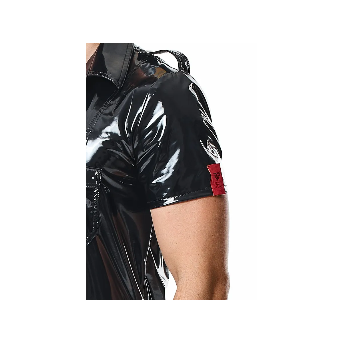 PVC Herren T-Shirt RMLeonardoPVC schwarz nextGEN Collection | Fesselliebe.de