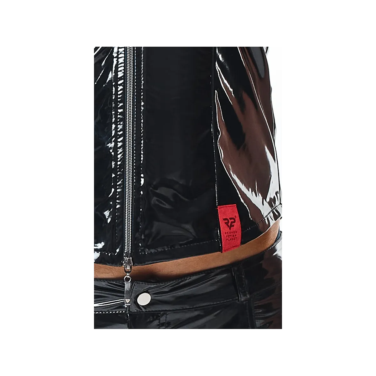 PVC Herren Weste RMOtelloPVC schwarz von nextGEN Collection | Fesselliebe.de