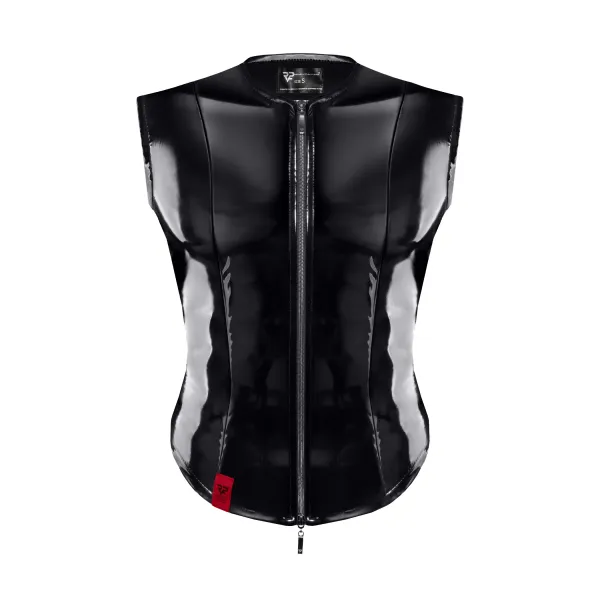 PVC Herren Weste RMOtelloPVC schwarz von nextGEN Collection | Fesselliebe.de