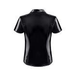 PVC Herren Polo Shirt RMRoccoPVC schwarz von nextGEN Collection | Fesselliebe.de