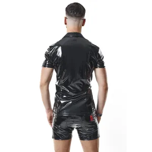 PVC Polo Shirt RMRodolfoPVC schwarz von nextGEN Collection