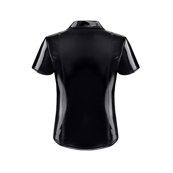 PVC Polo Shirt RMRodolfoPVC schwarz von nextGEN Collection | Fesselliebe.de