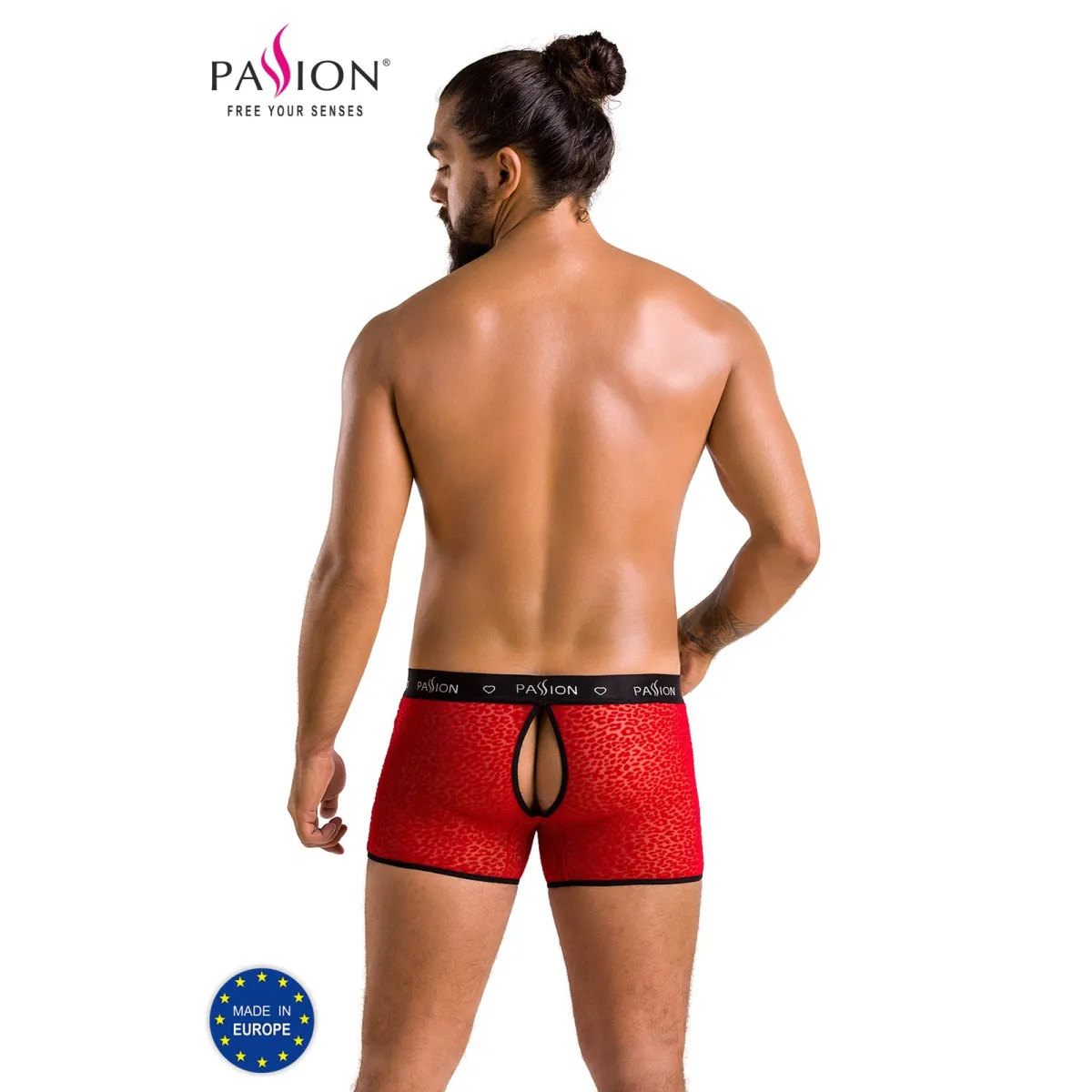 Rote Herren Shorts 046 von Passion | Fesselliebe.de