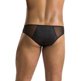 Schwarzer Herren Slip 042 von Passion | Fesselliebe.de