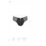 Schwarzer Herren Slip 042 von Passion | Fesselliebe.de