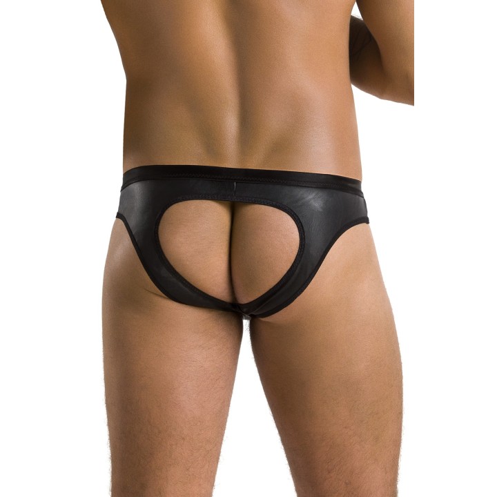 Schwarzer Männer Slip ouvert 041 von Passion | Fesselliebe.de