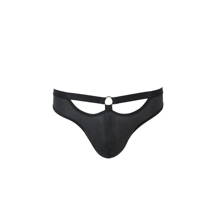 Schwarzer Männer Slip ouvert 041 von Passion | Fesselliebe.de