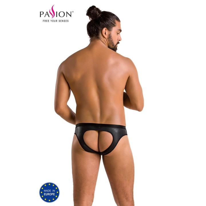 Schwarzer Männer Slip ouvert 041 von Passion | Fesselliebe.de