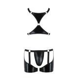 2-teilgies Herren Set 047 schwarz von Passion | Fesselliebe.de