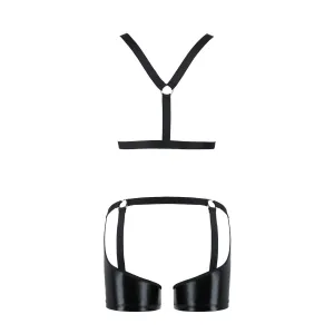 2-teilgies Herren Set 047 schwarz von Passion