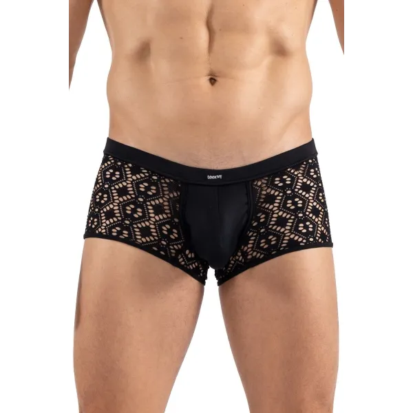 Schwarzer Boxer Shorts 2407-67 von Look Me | Fesselliebe.de