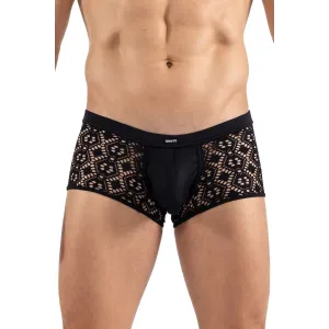 Schwarzer Boxer Shorts 2407-67 von Look Me | Fesselliebe.de
