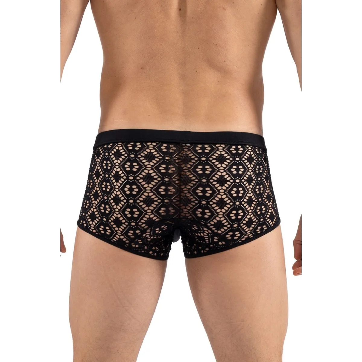 Schwarzer Boxer Shorts 2407-67 von Look Me | Fesselliebe.de
