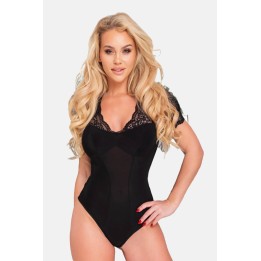 Schwarzer Body mit Spitze KA923338 von Kalimo | Fesselliebe.de
