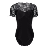 Schwarzer Body mit Spitze KA923338 von Kalimo | Fesselliebe.de