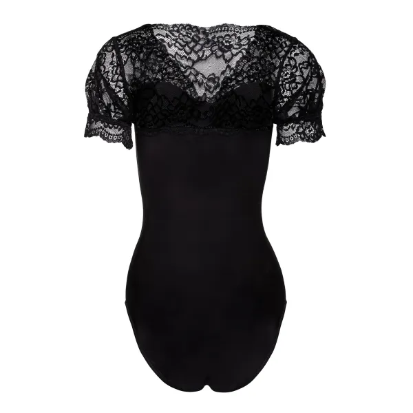 Schwarzer Body mit Spitze KA923338 von Kalimo | Fesselliebe.de