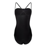 Schwarzer Microfaser Body KA923571 von Kalimo | Fesselliebe.de