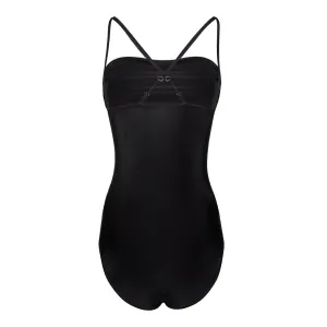 Schwarzer Microfaser Body KA923571 von Kalimo