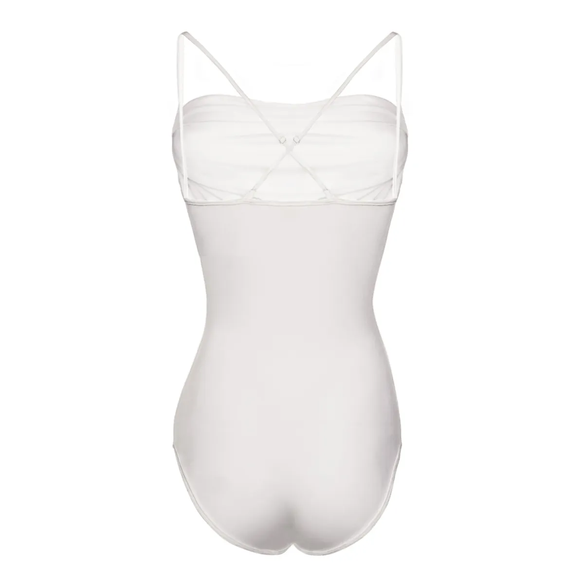 Ecru Microfaser Body KA923566 von Kalimo | Fesselliebe.de