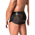 Schwarze Shorts H079 von Noir Handmade Chaos Collection