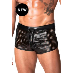 Schwarze Shorts H079 von Noir Handmade Chaos Collection
