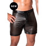 Schwarze Shorts H077 von Noir Handmade Chaos Collection | Fesselliebe.de