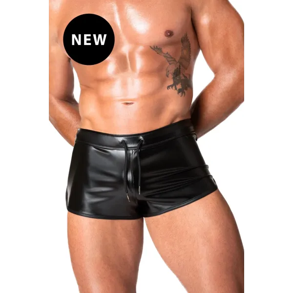 Schwarze Shorts H080 von Noir Handmade Chaos Collection | Fesselliebe.de