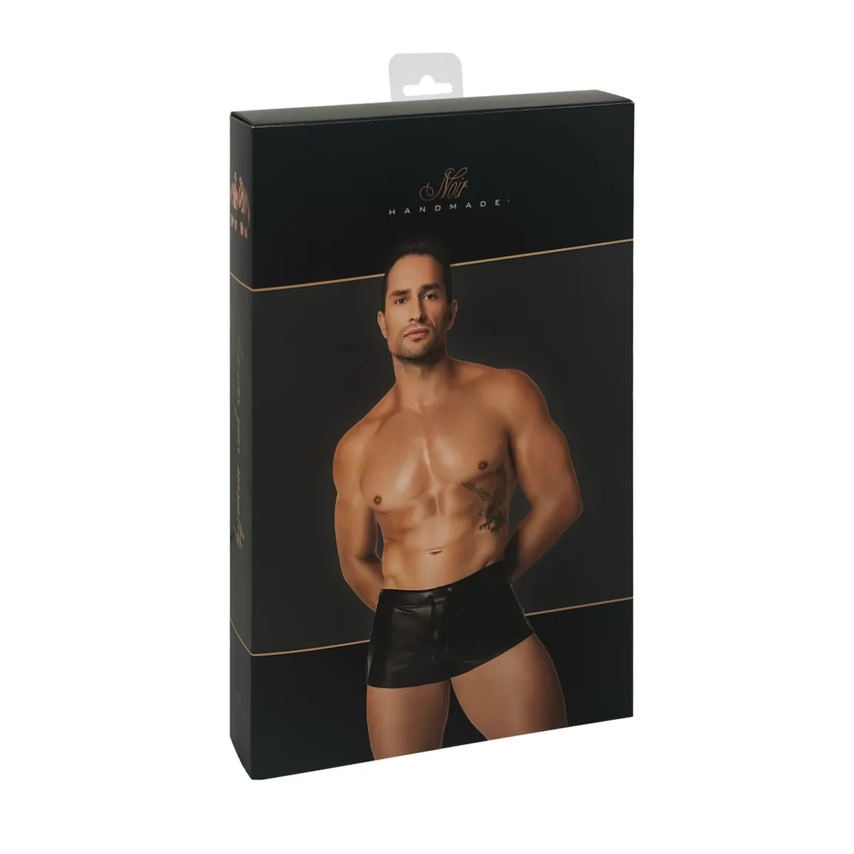 Schwarze Shorts H080 von Noir Handmade Chaos Collection | Fesselliebe.de