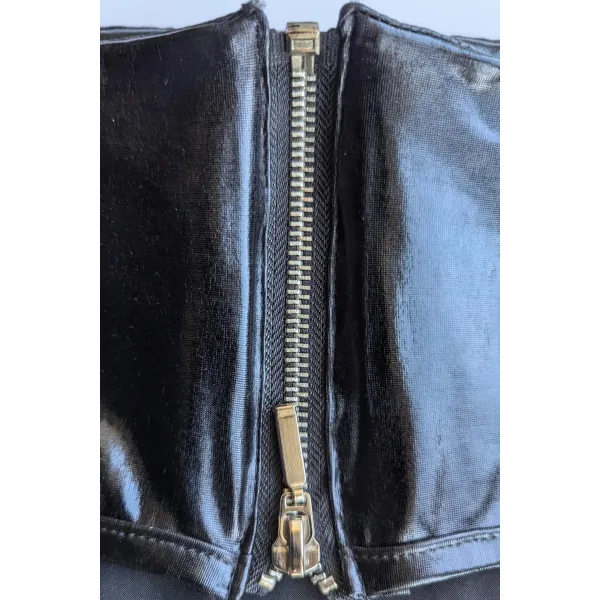 Schwarzes 2-teiliges Set D164 von 7-Heaven | Fesselliebe.de