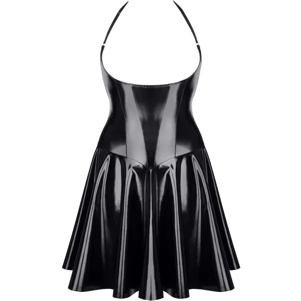 Schwarzes Lack Miniklied TDJutta001 von Demoniq | Fesselliebe.de