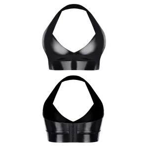 Schwarzes Damen-Top TDBettina001 von Demoniq Total Domination Collection