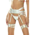 Ecru Strumpfhaltergürtel Harness PR1847 von Provocative