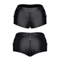 Schwarzer Damen Shorts TDHella001 von Demoniq Total Domination Collection