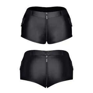 Schwarzer Damen Shorts TDHella001 von Demoniq Total Domination Collection