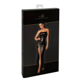 F336 langes Wetlook Kleid von Noir Handmade | Fesselliebe.de
