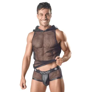 Herren Kapuzen-Netz-Shirt 054992 von Anais for Men | Fesselliebe.de