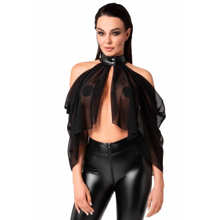 F349 Tüll-Bolero von Noir Handmade Orgia Collection | Fesselliebe.de
