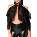 F349 Tüll-Bolero von Noir Handmade Orgia Collection