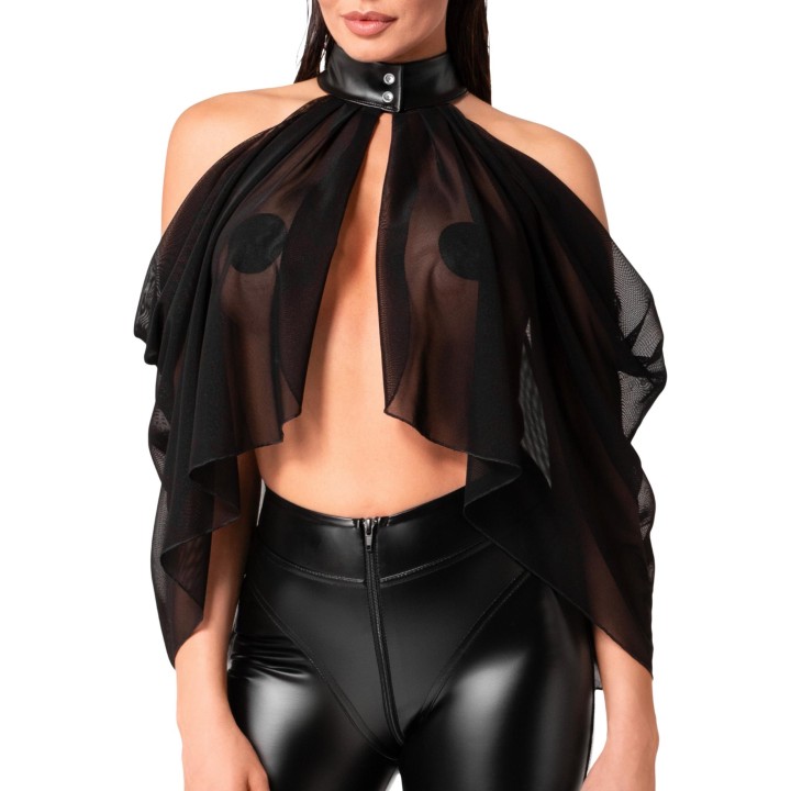 F349 Tüll-Bolero von Noir Handmade Orgia Collection | Fesselliebe.de