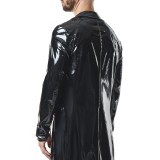 Halblanger Herren Lack-Mantel RMStefano by RFP nextGEN Collection | Fesselliebe.de