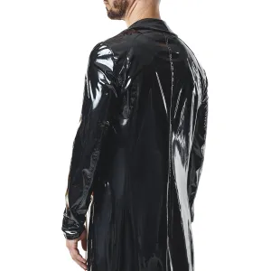 Halblanger Herren Lack-Mantel RMStefano by RFP nextGEN Collection